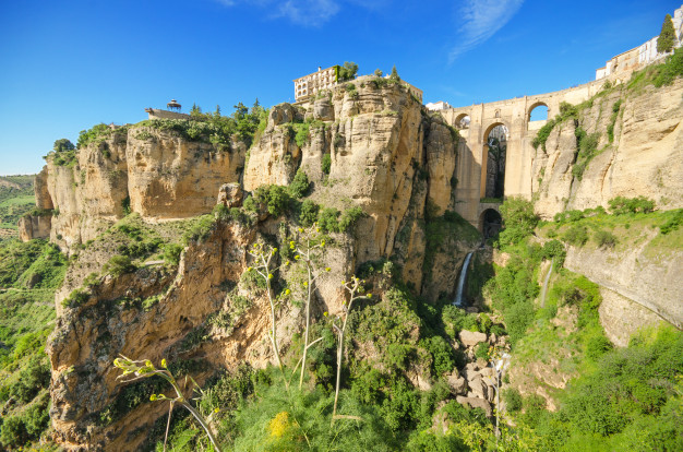 puente ronda barranco ronda malaga andalucia espana 56854 859