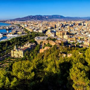 Que ver en Málaga: Vistas de Málaga Centro