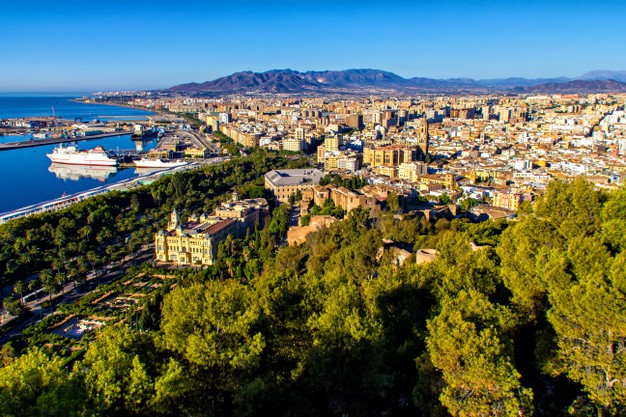 What to see in Malaga: Views of Malaga city centre