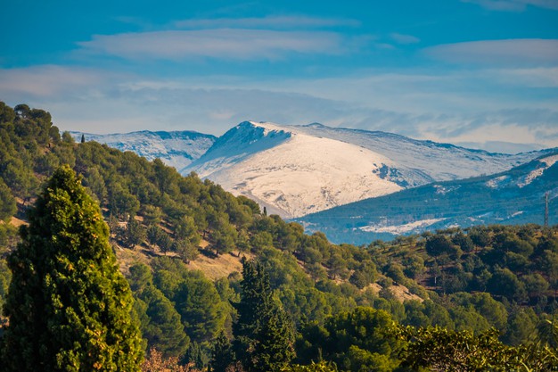 Sierra Nevada von Granada aus