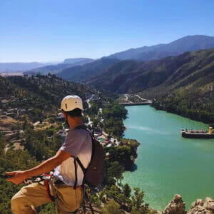 Via Ferrata El Chorro from above