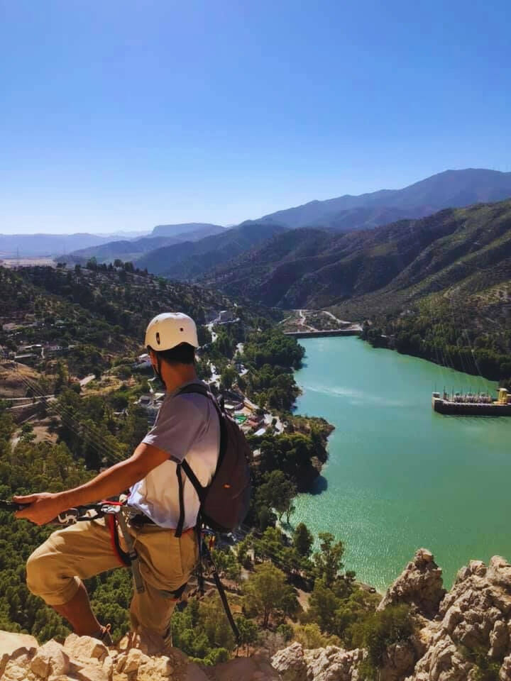 Via Ferrata El Chorro from above