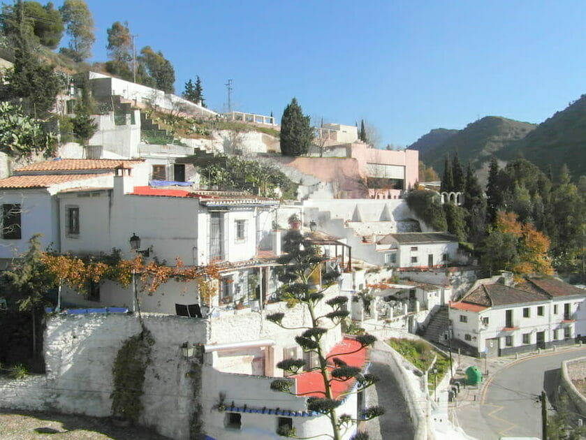 Quartier du Sacromonte à Grenade