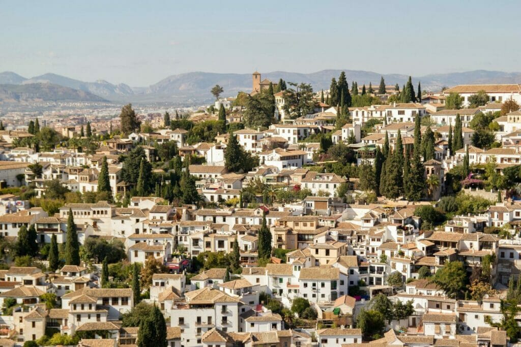 Albaicín neighbourhood in Granada