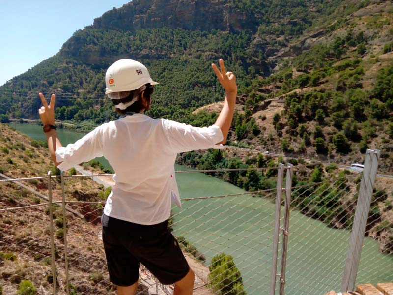 algunas recomendaciones generales para hacer el Caminito del Rey