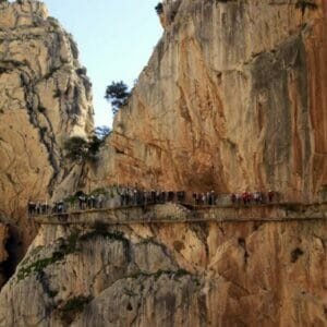 La pasarela del Caminito del Rey