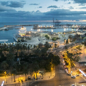 Luces de navidad en malaga