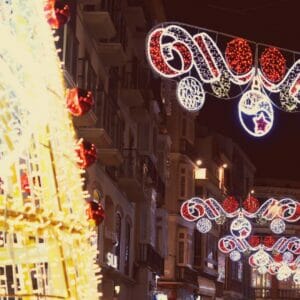 Luces de navidad en malaga