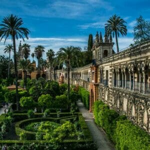 Game of Thrones Route in Andalusia, the Alcazar Gardens in Seville