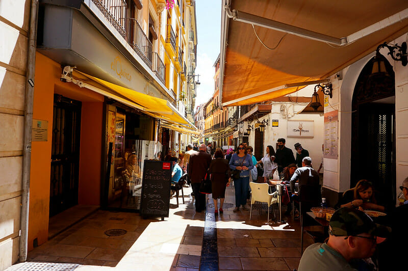 Calle Navas: eating in the centre of Granada