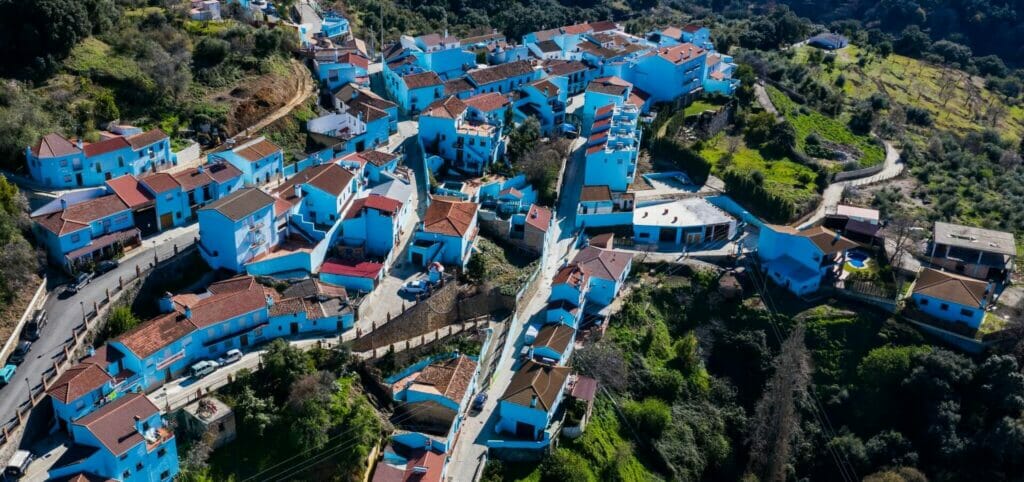 Júzcar, villages de la Serranía de Ronda