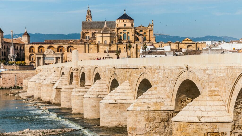 Monuments of Cordoba: parts of the Mosque of Cordoba