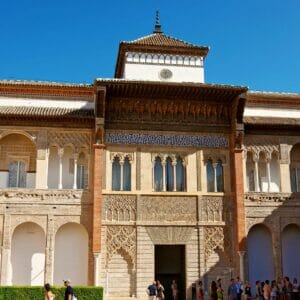 the Alcázar of Seville, the Palace of Peter the First