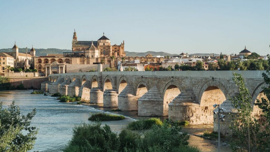 Die römische Brücke in Cordoba