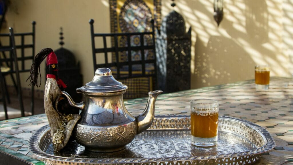 Typical Moroccan drinks