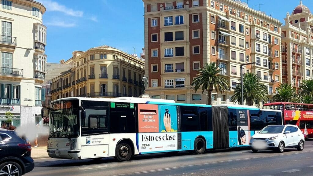 Wie man zur Calle Marqués de Larios in Málaga kommt