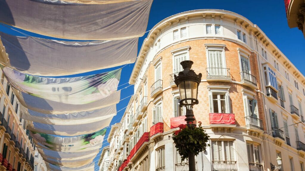 Calle Marqués de Larios - die berühmteste Straße Málagas 6 Straße Marqués de Larios