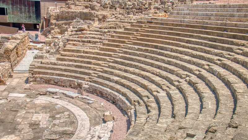 Centro de interpretación del teatro romano de Málaga