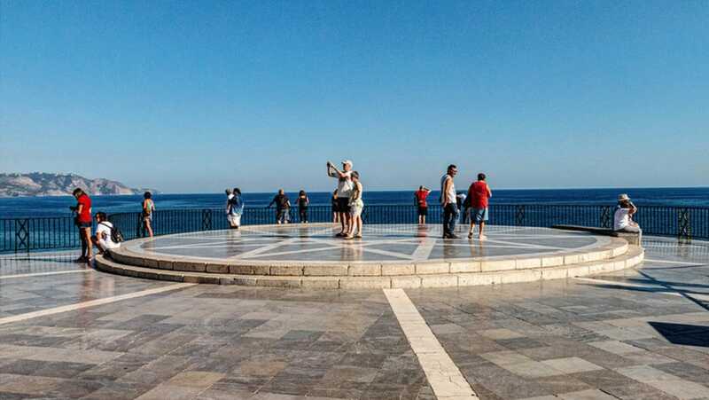 Mirador del balcón de Europa en Nerja