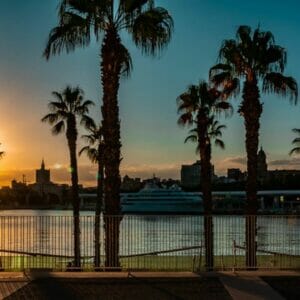 best sunsets in Malaga