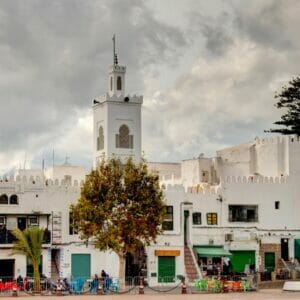 The Medina of Tetouan is surrounded by a wall with several access gates, important entry and exit points to and from the old city.