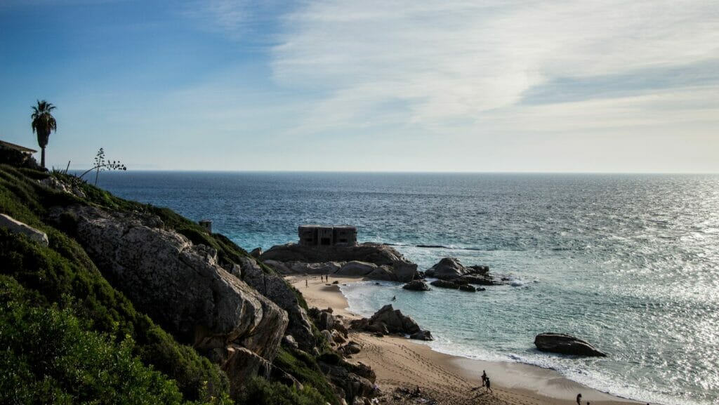 Plage de Bunker à Zahara de los Atunes