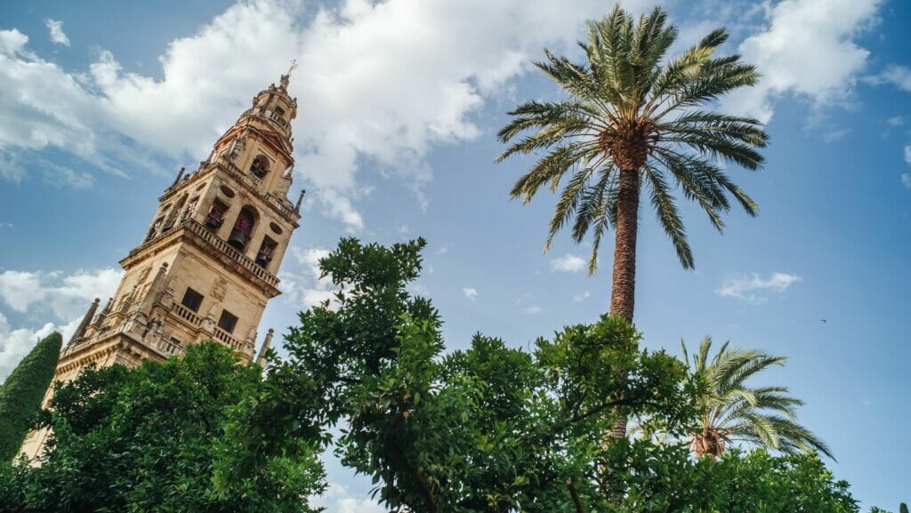 Minarett-Turm der Moschee von Cordoba