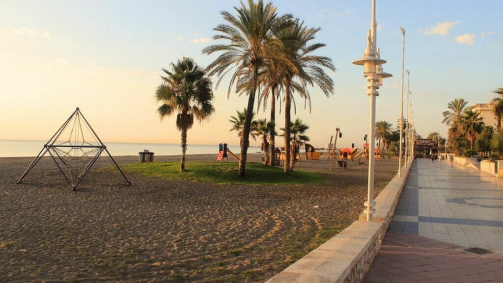 Paseo Marítimo de Málaga : Promenade Antonio Banderas