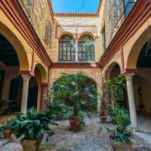 andalusian courtyards of seville