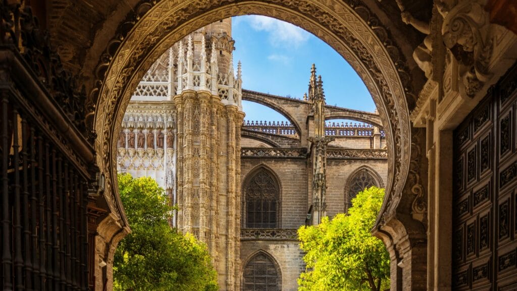 Inside Seville Cathedral
