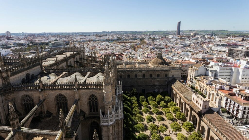 The Orange Tree Courtyard at Seville Cathedral