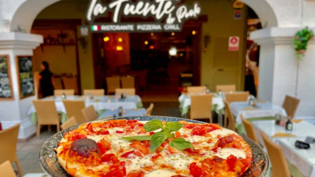 Wo man in Nerja la fuente essen kann