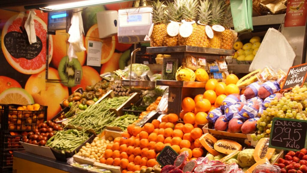 mercado atarazanas frutas