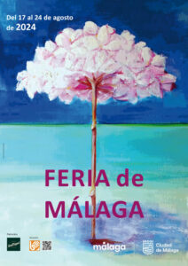 L'affiche "Mi playa en feria", par Eloísa Peñas