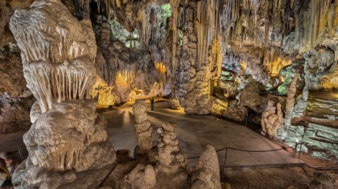 inside the Nerja cave