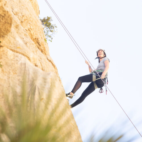 escalada en el chorro