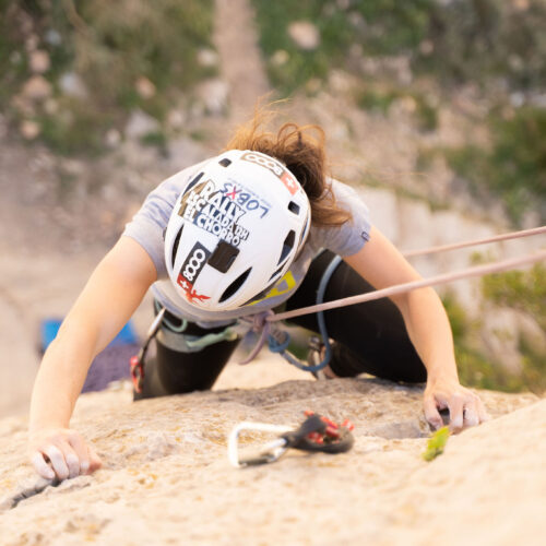 experiencia de escalada en el chorro