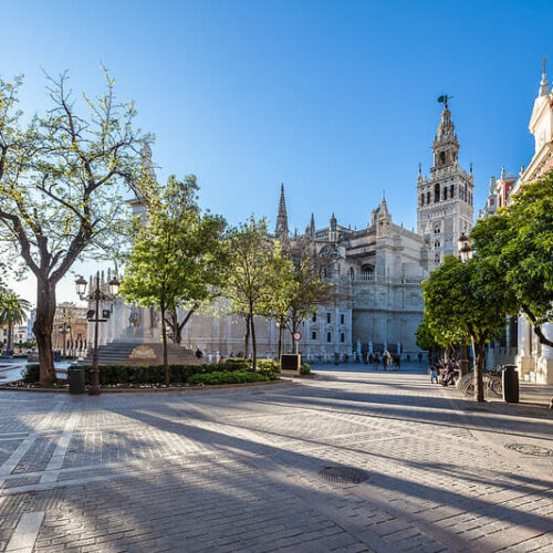 santa cruz neighbourhood in Seville