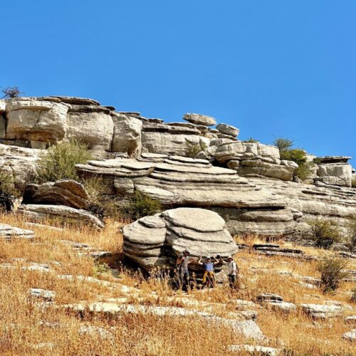 sentier du Torcal d'Antequera